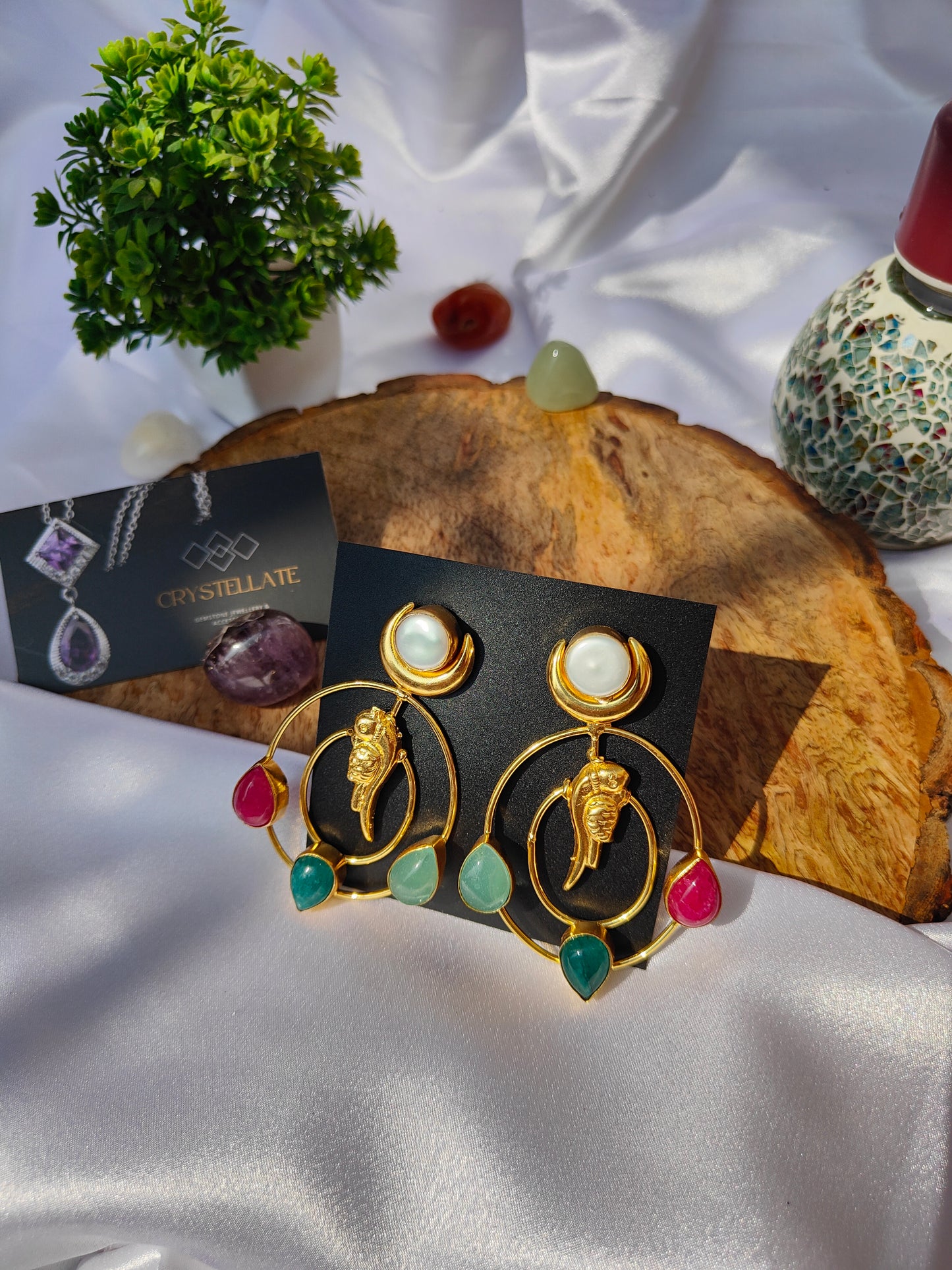 Perlia Eternal Wings Danglers