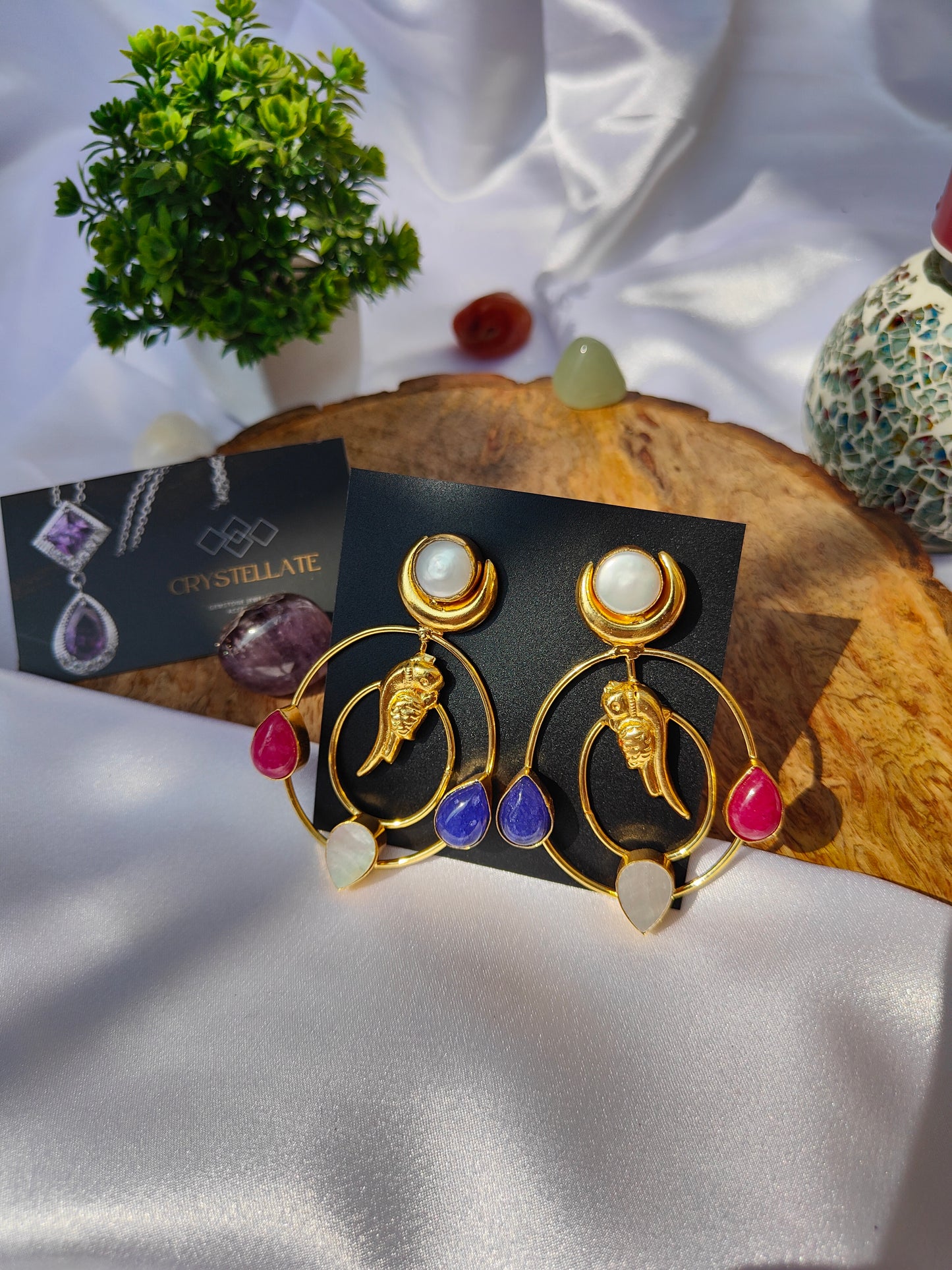 Perlia Eternal Wings Danglers